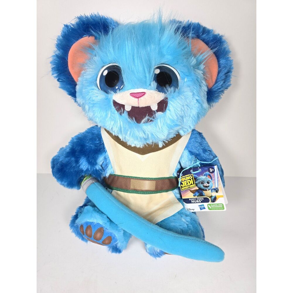Star Wars Young Jedi Adventures Plush Fuzzy Force Nubs Plush 15" Hasbro Tags
